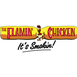 The Flamin’ Chicken logo.